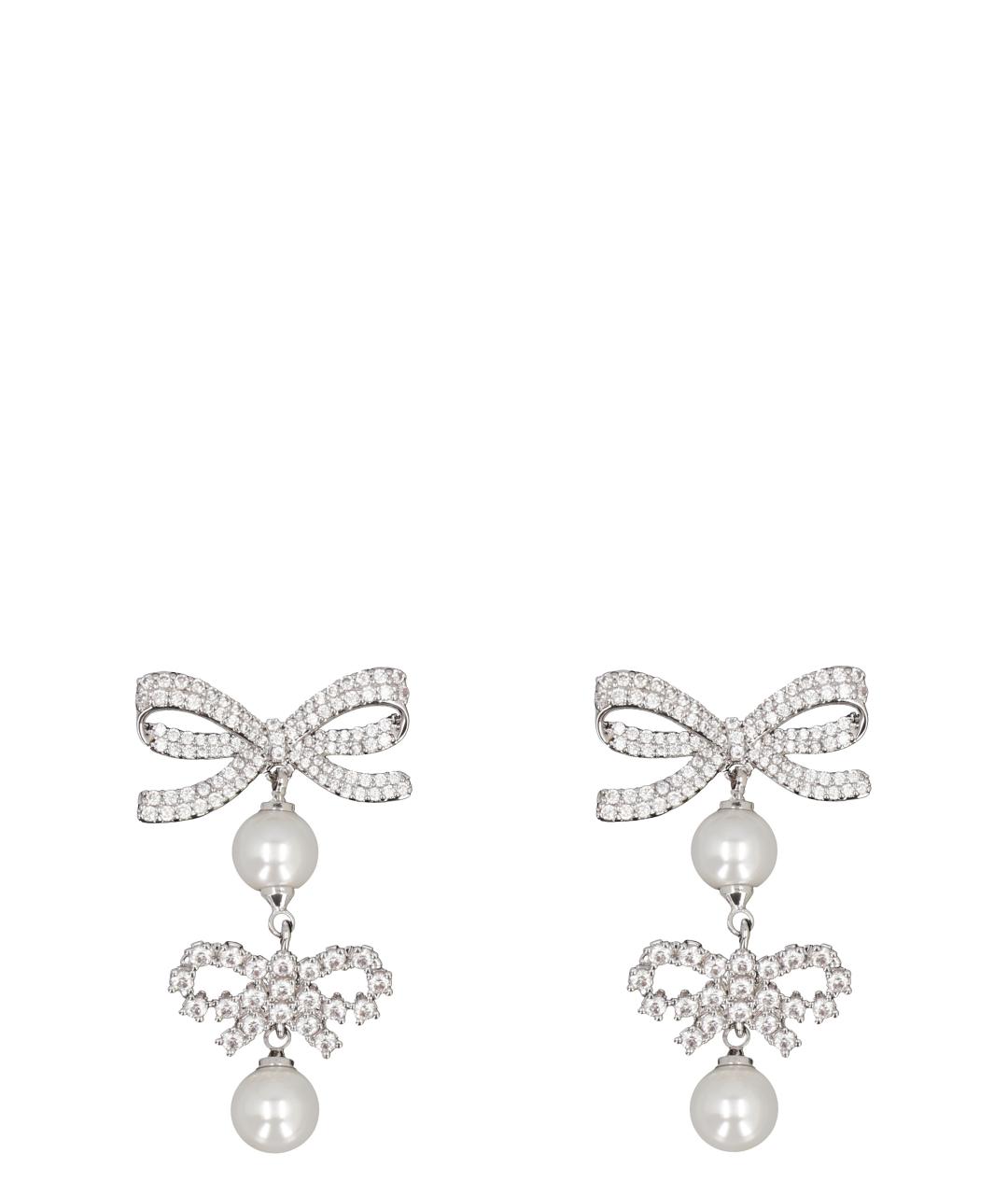 SELF-PORTRAIT Серебряные металлические серьги, фото 1