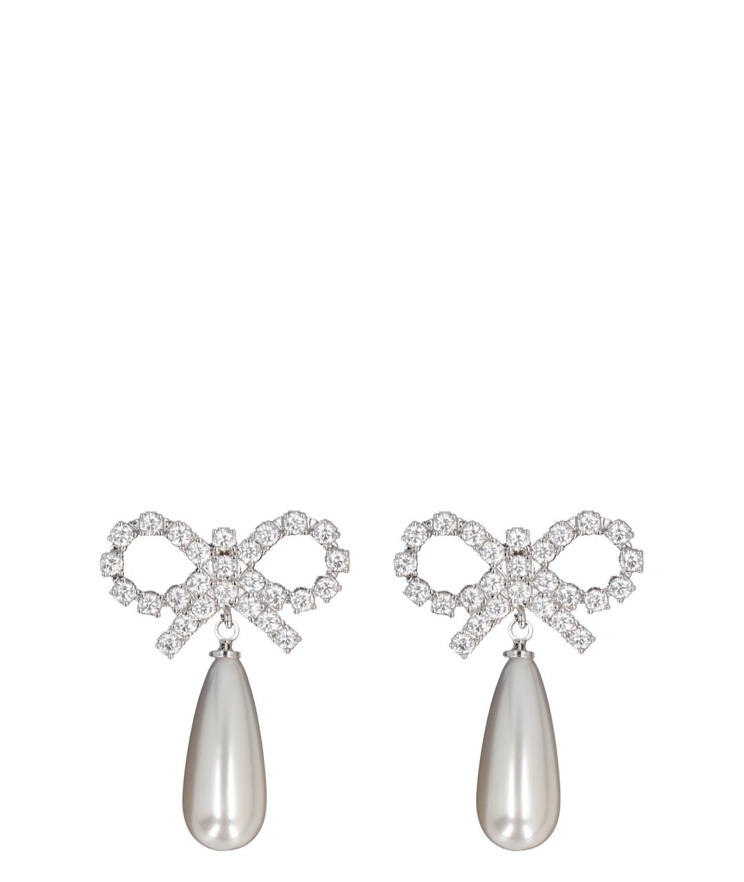 SELF-PORTRAIT Серебряные металлические серьги, фото 1