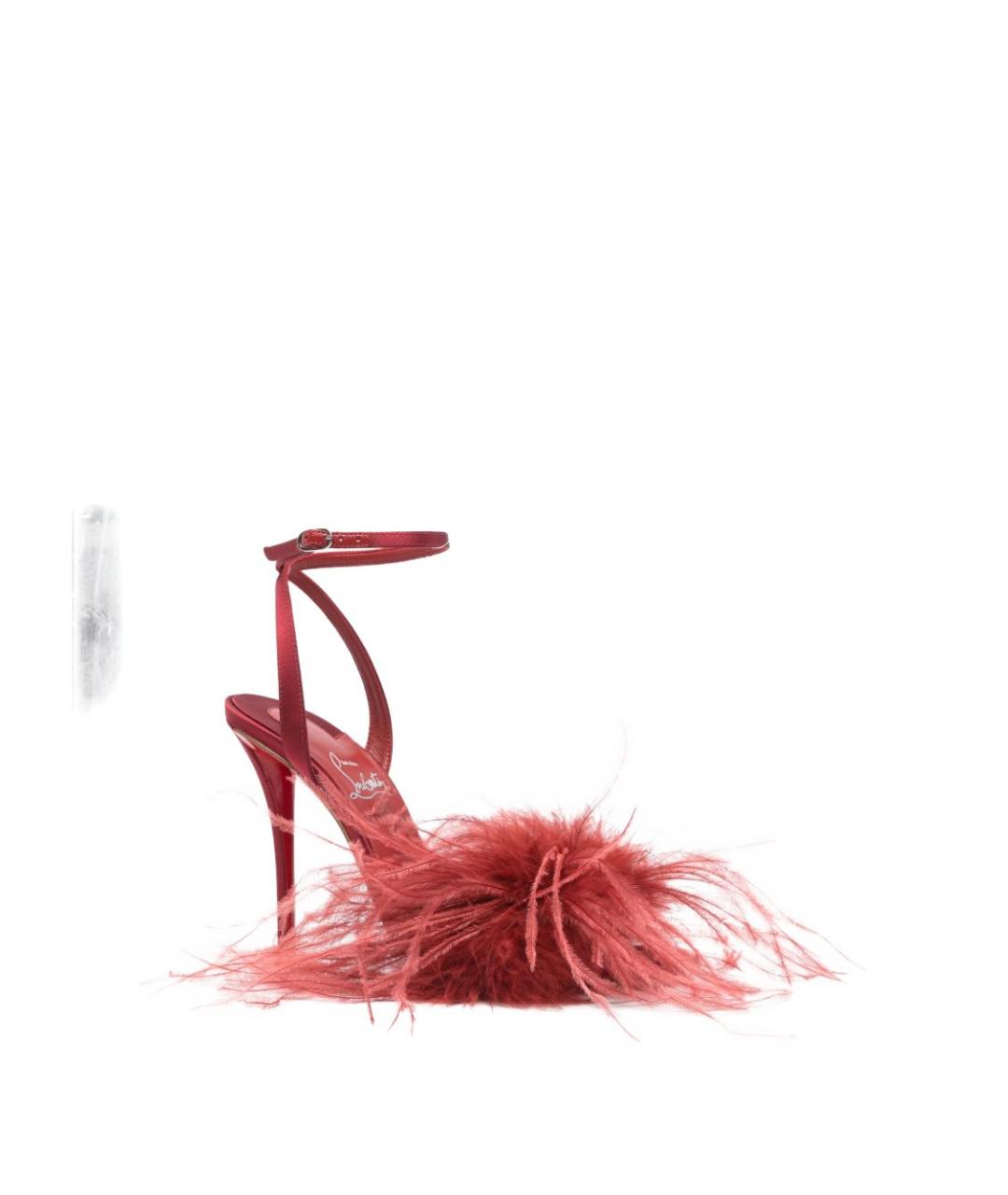 CHRISTIAN LOUBOUTIN Красные босоножки, фото 2