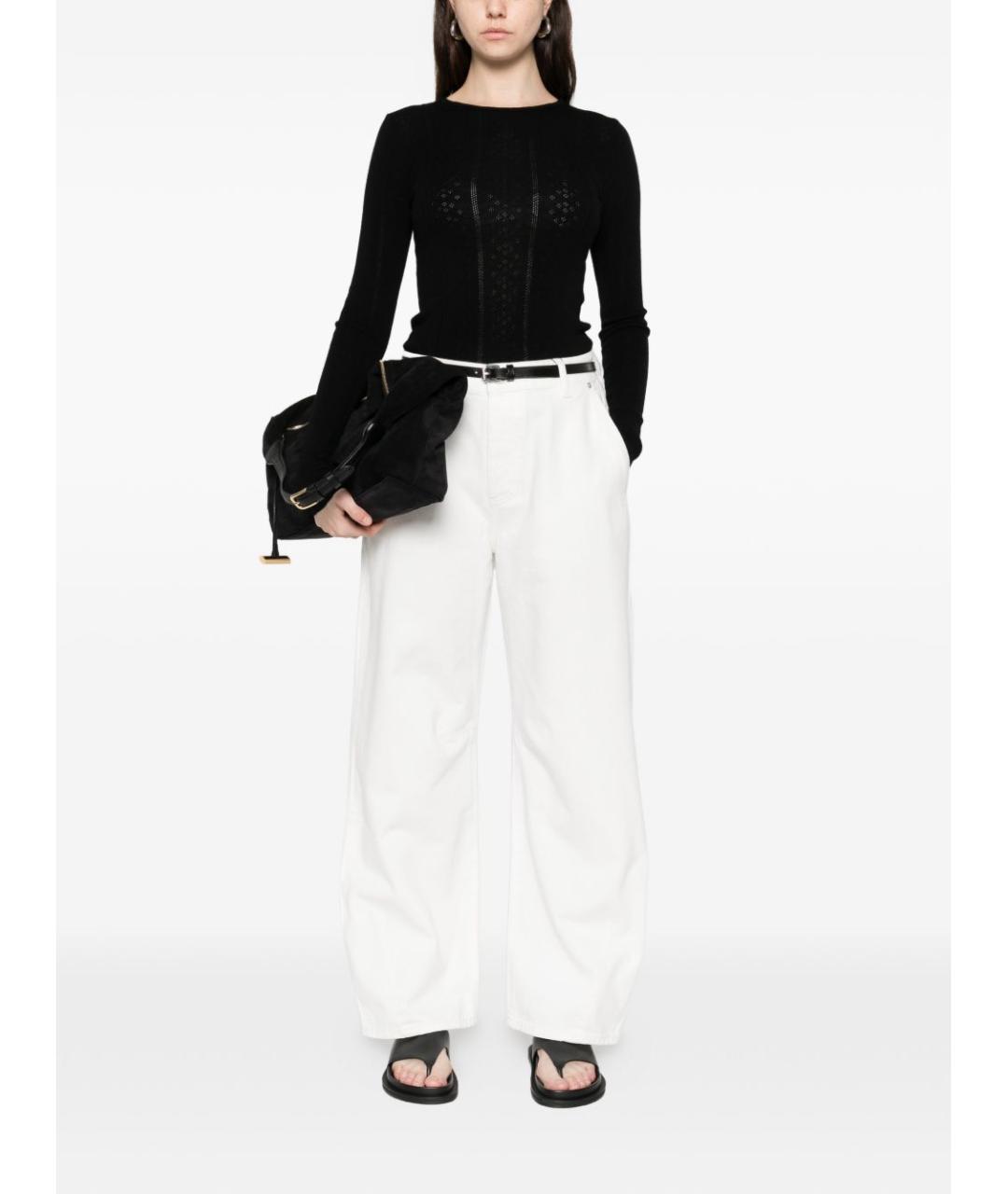 HERSKIND Черный шерстяной джемпер / свитер, фото 2