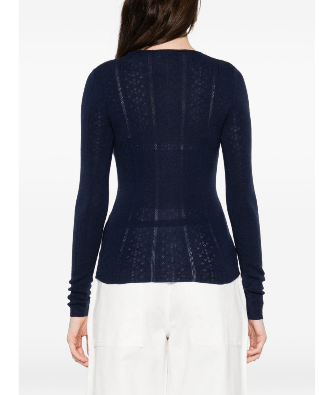 HERSKIND Синий шерстяной джемпер / свитер, фото 2