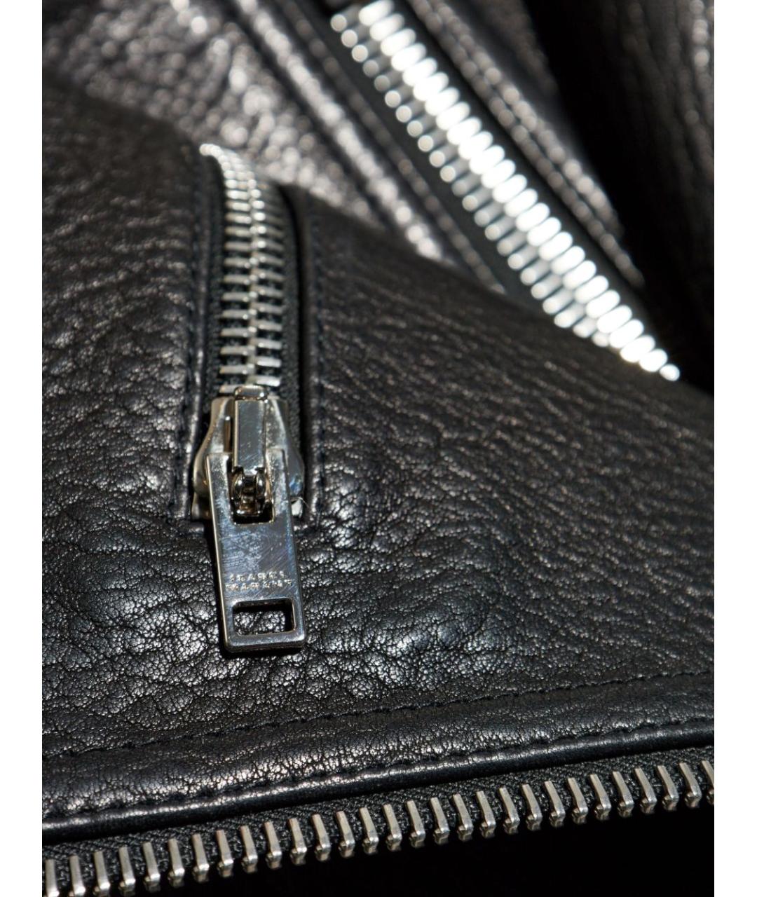 ISABEL MARANT Черная кожаная куртка, фото 5