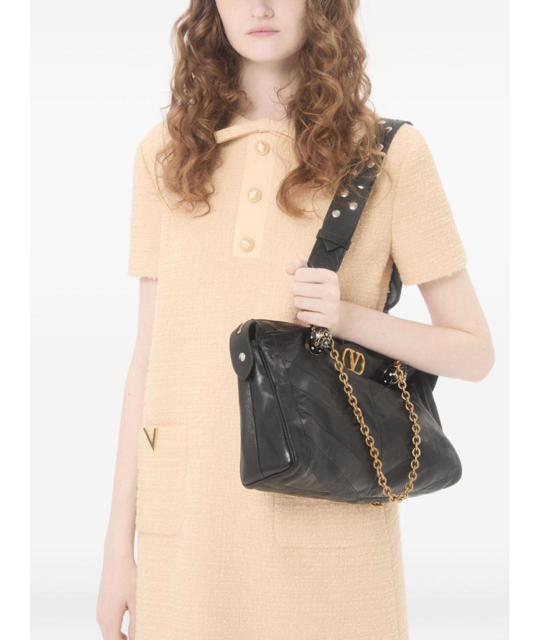 VALENTINO Бежевое шерстяное повседневное платье, фото 5