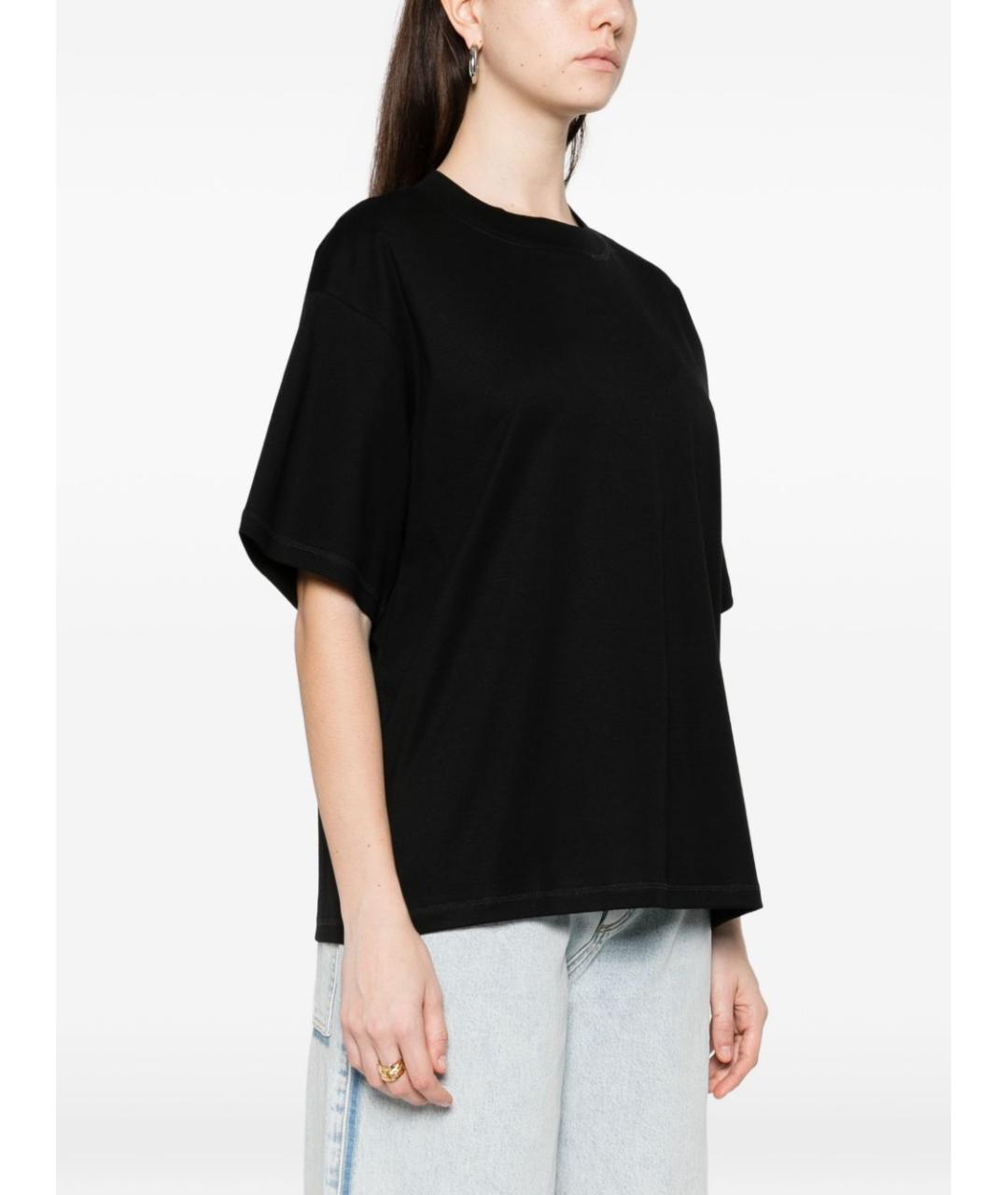 HERSKIND Черная хлопковая футболка, фото 5