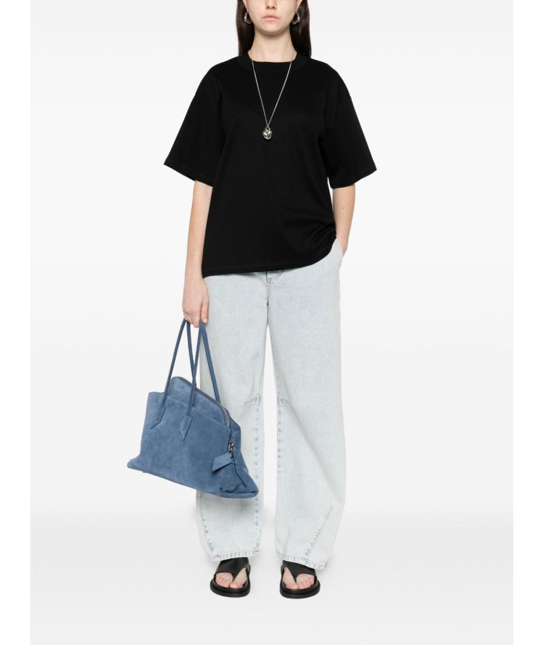 HERSKIND Черная хлопковая футболка, фото 2