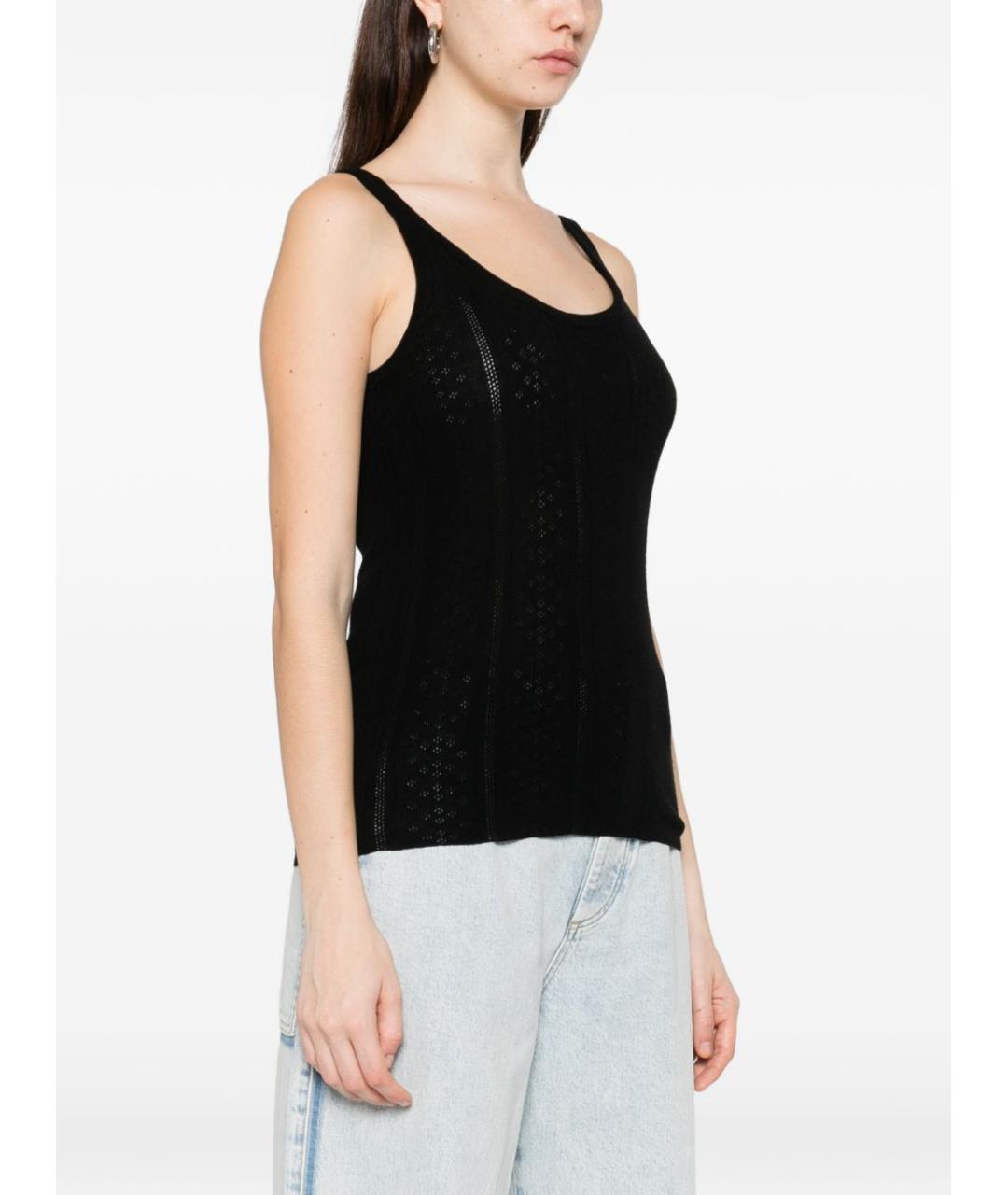 HERSKIND Черная шерстяная майка, фото 2