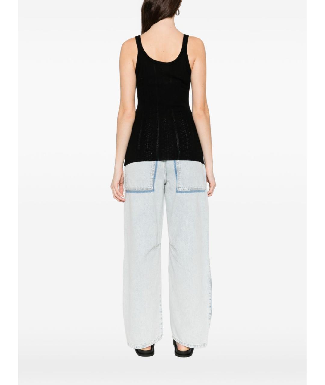 HERSKIND Черная шерстяная майка, фото 4