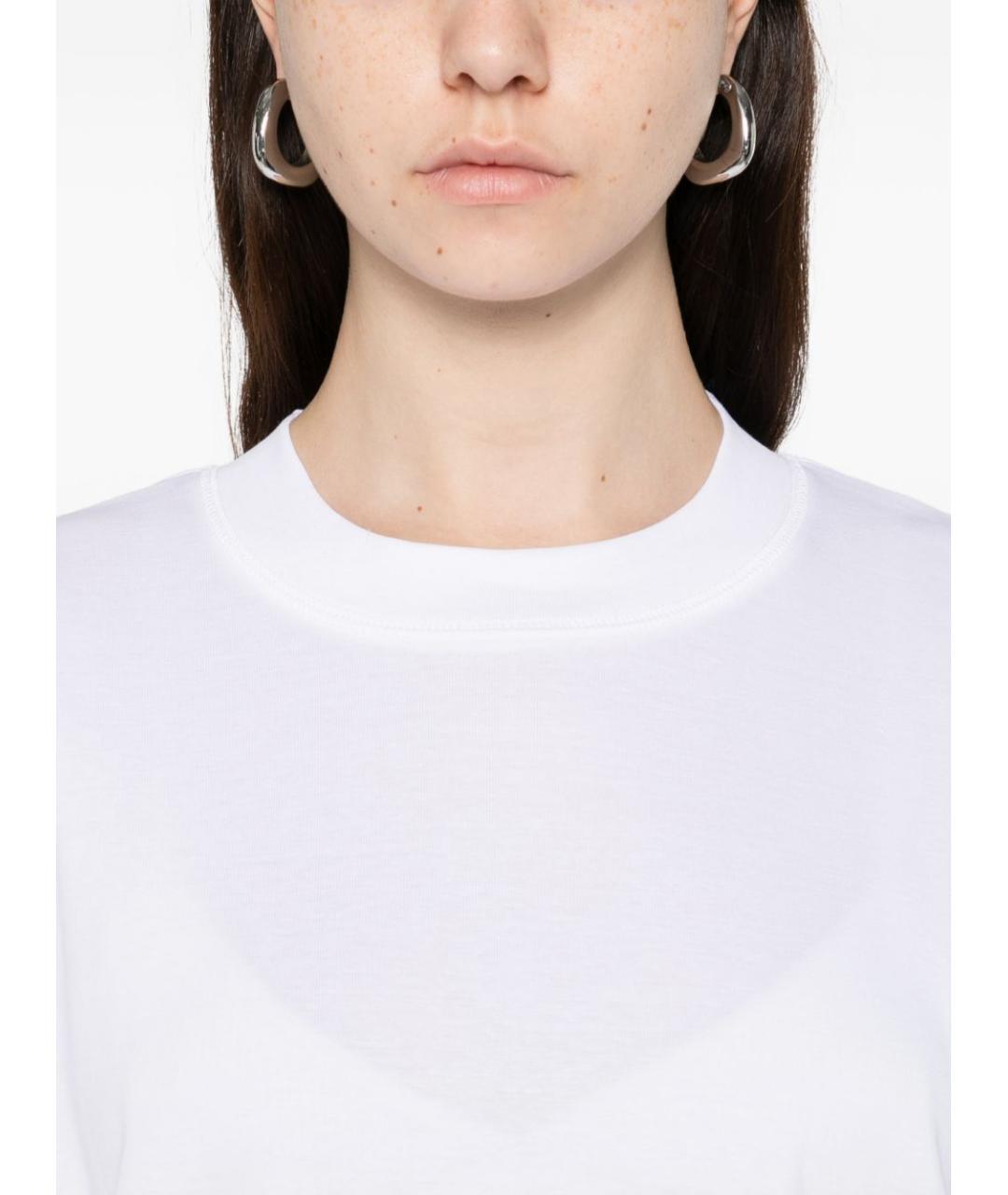 HERSKIND Белая хлопковая футболка, фото 4