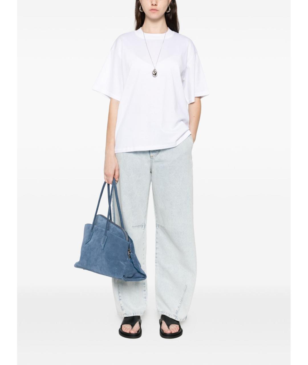 HERSKIND Белая хлопковая футболка, фото 3