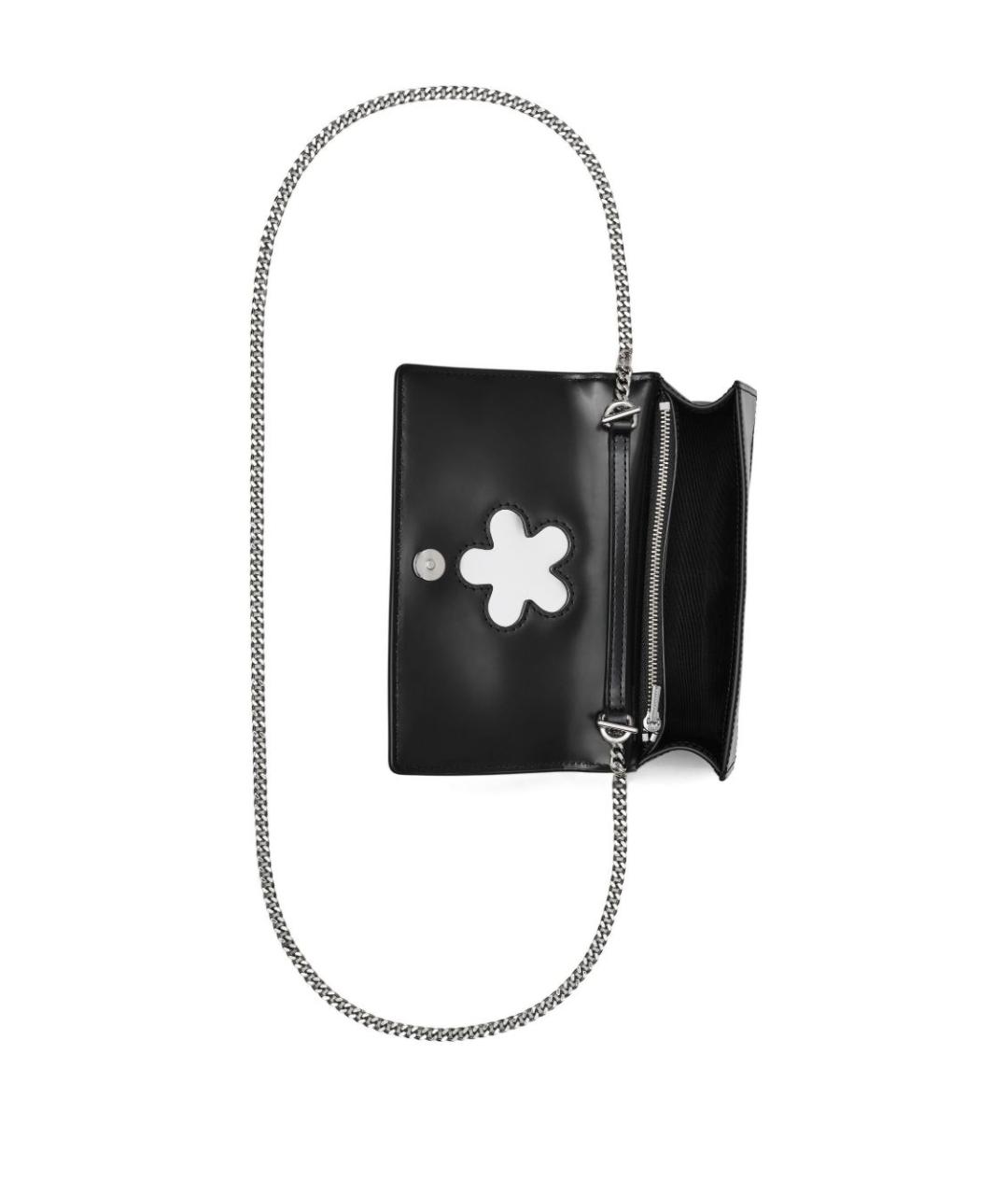 MARC JACOBS Черная кожаная сумка через плечо, фото 3