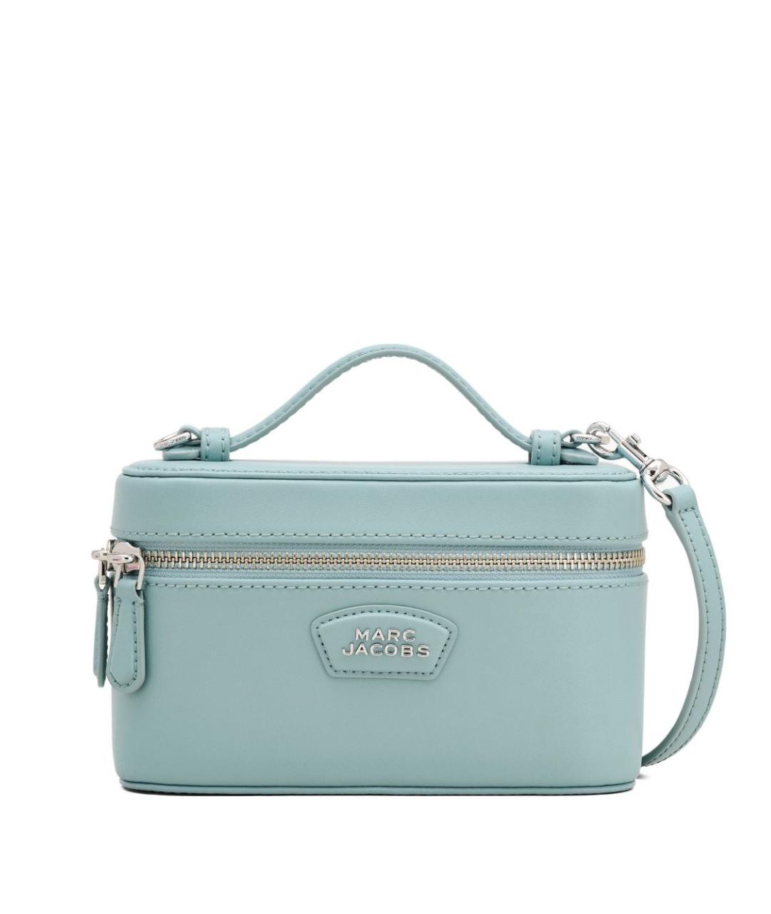 MARC JACOBS Голубая кожаная сумка через плечо, фото 1