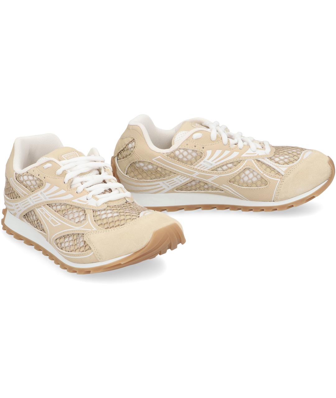 BOTTEGA VENETA Бежевые кроссовки, фото 3