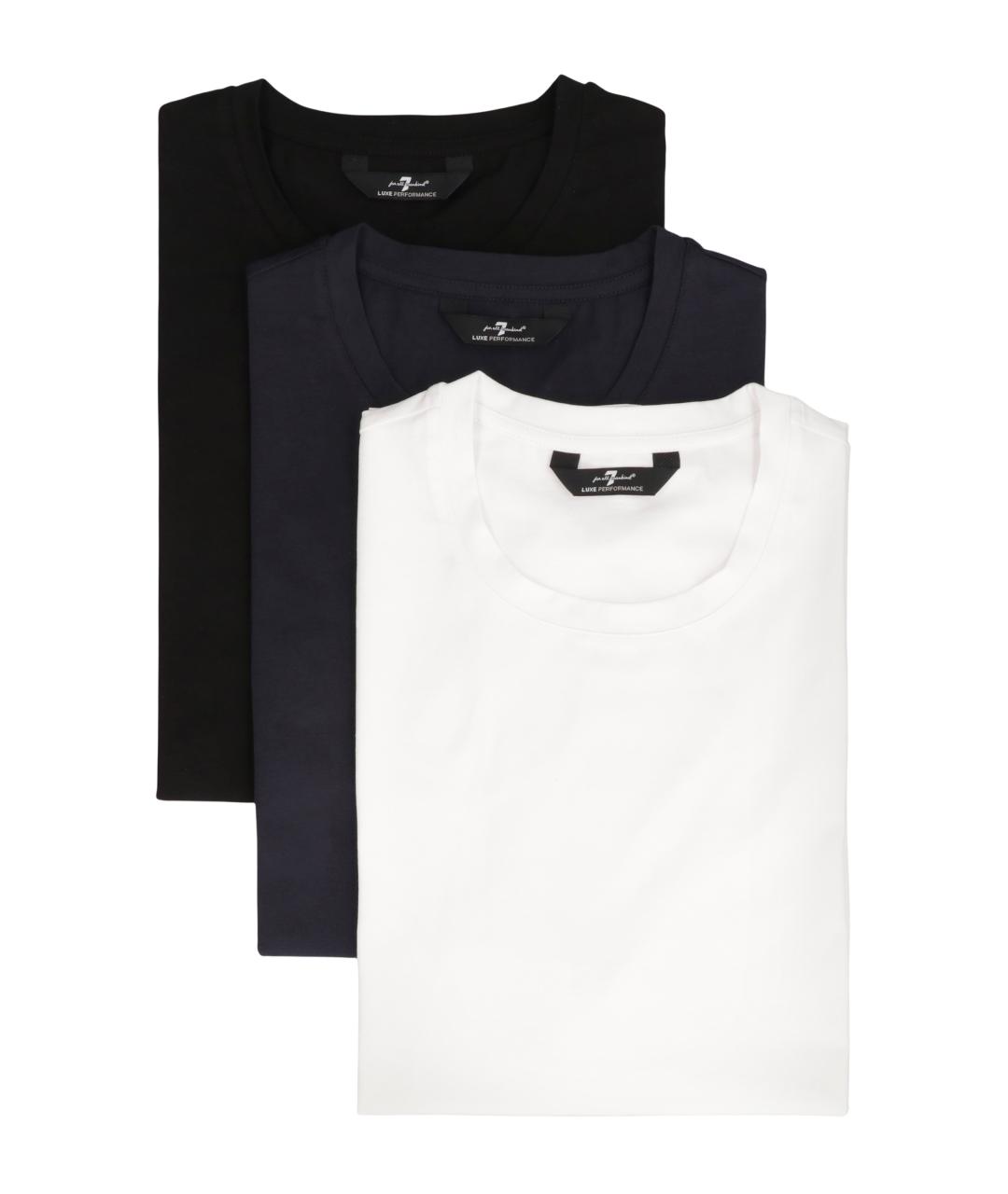 7 FOR ALL MANKIND Мульти хлопковая футболка, фото 1