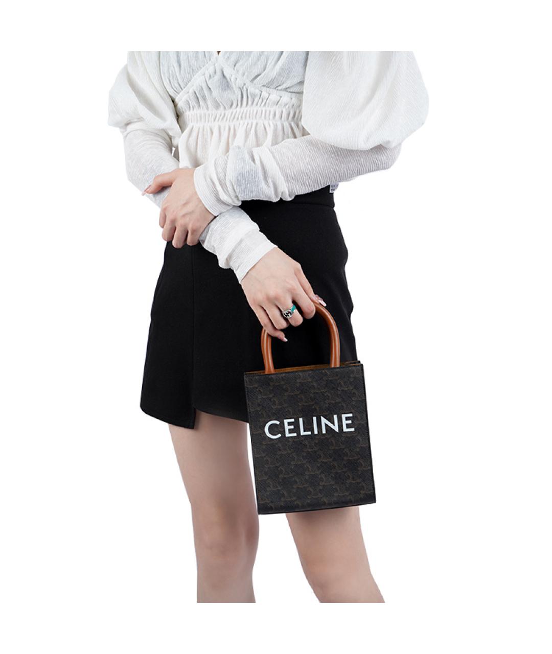 CELINE Мульти кожаная сумка через плечо, фото 6