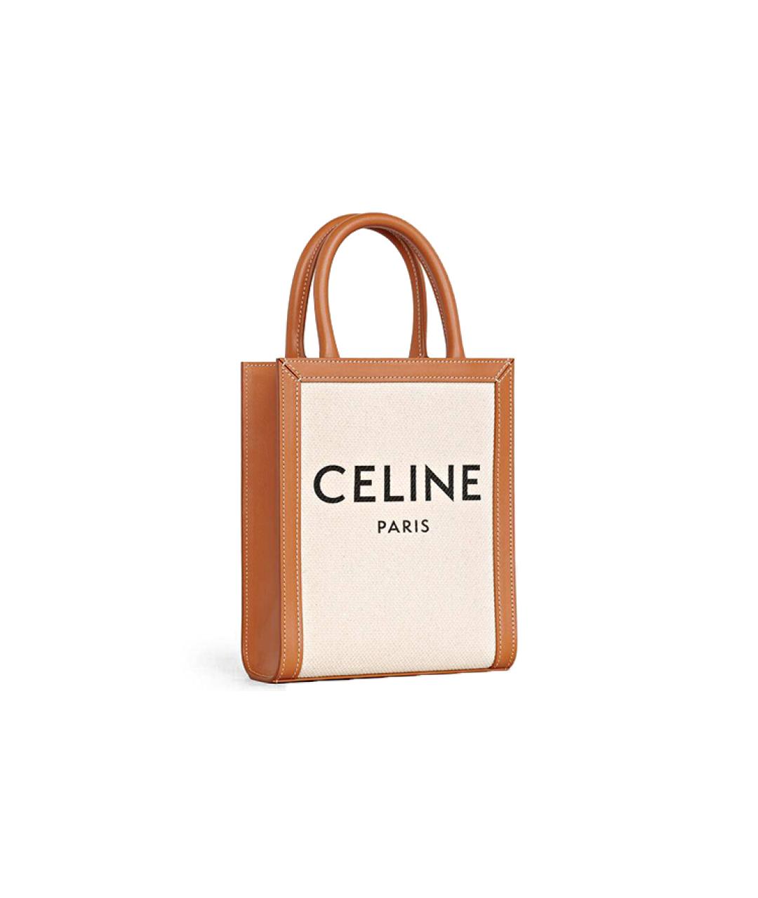 CELINE Бежевая сумка через плечо, фото 2