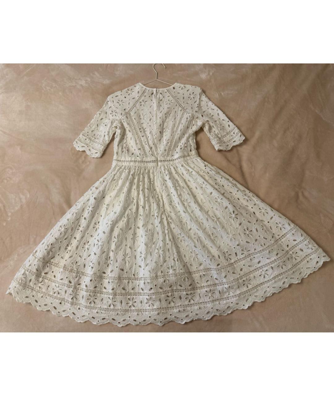ZIMMERMANN Белое хлопковое платье, фото 3