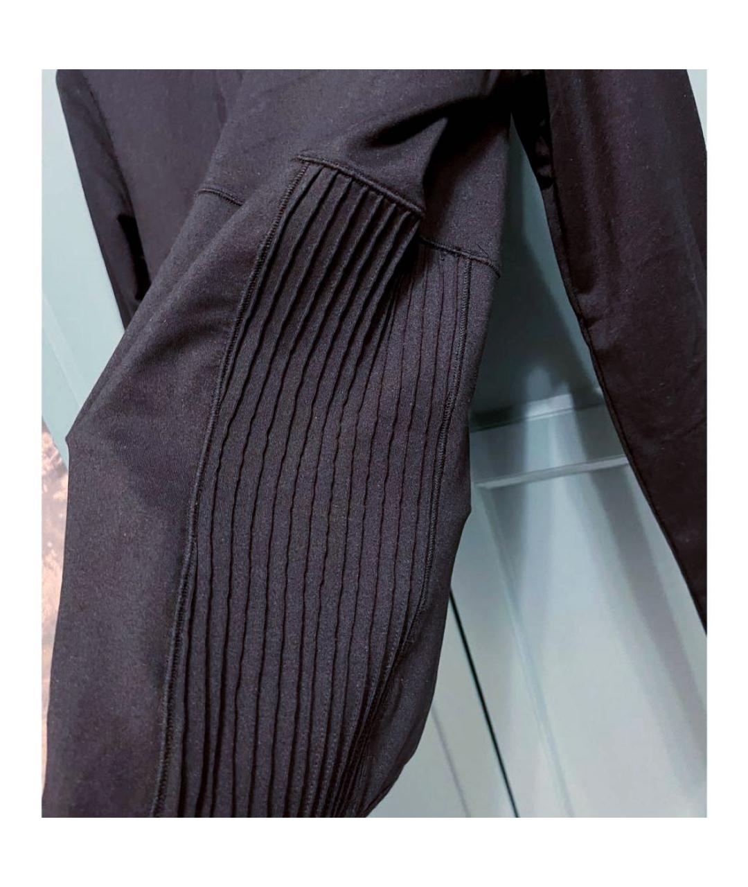 MONCLER Черная хлопковая водолазка, фото 2