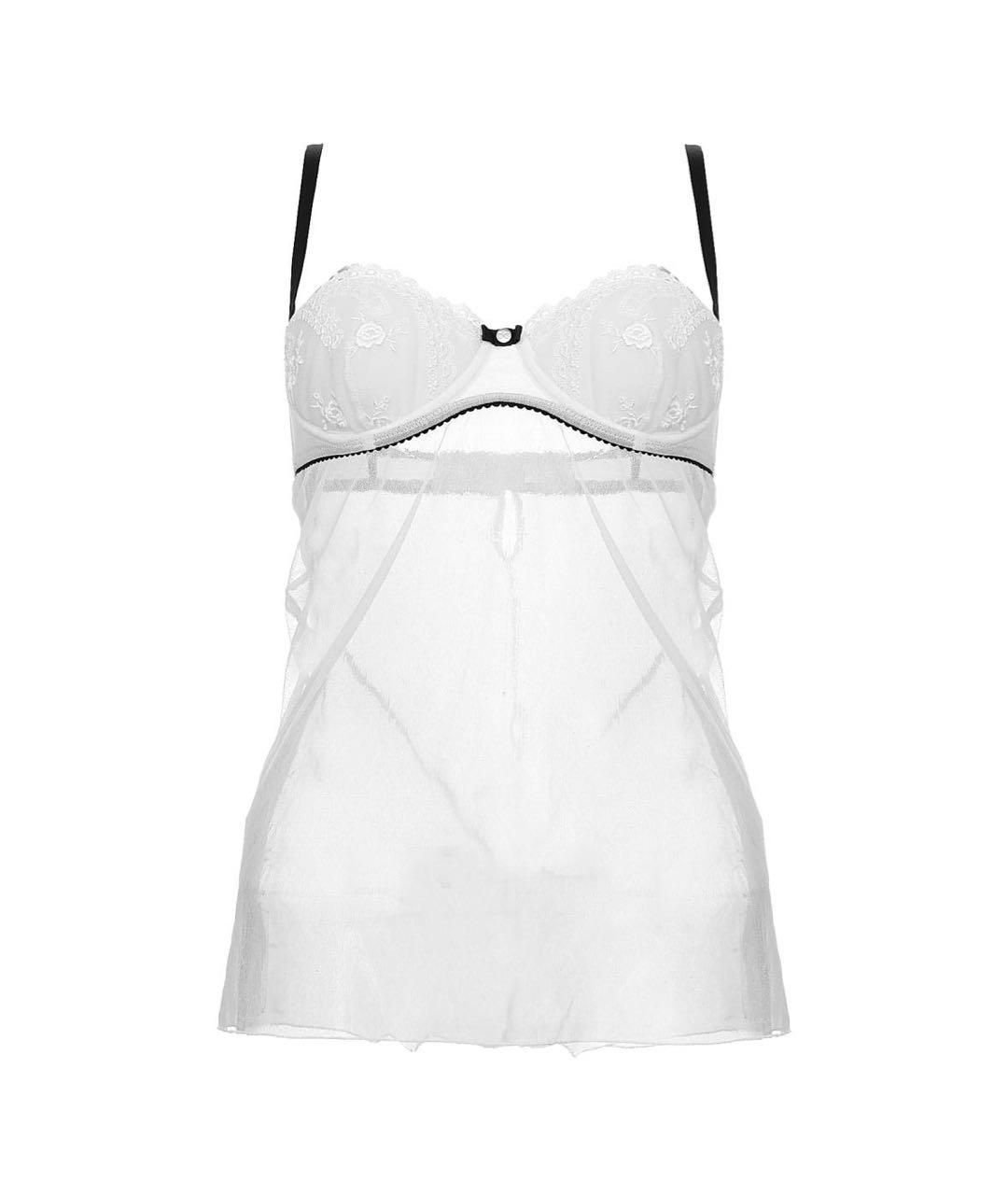 DOLCE&GABBANA Белая полиэстеровая майка, фото 9