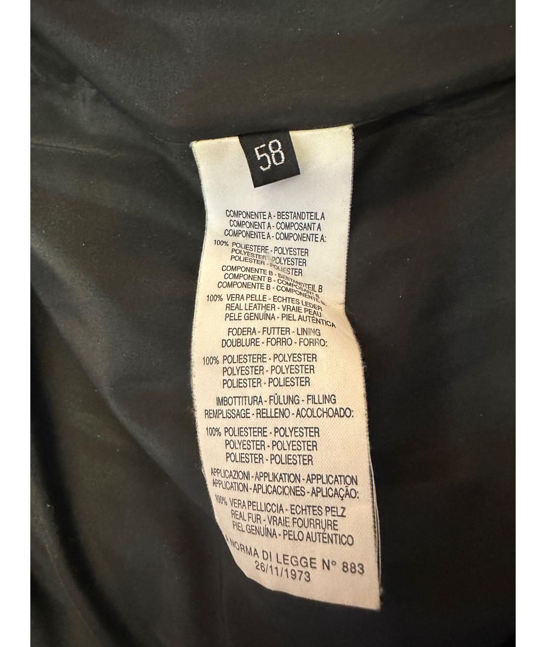 PAL ZILERI Темно-синяя полиэстеровая куртка, фото 7