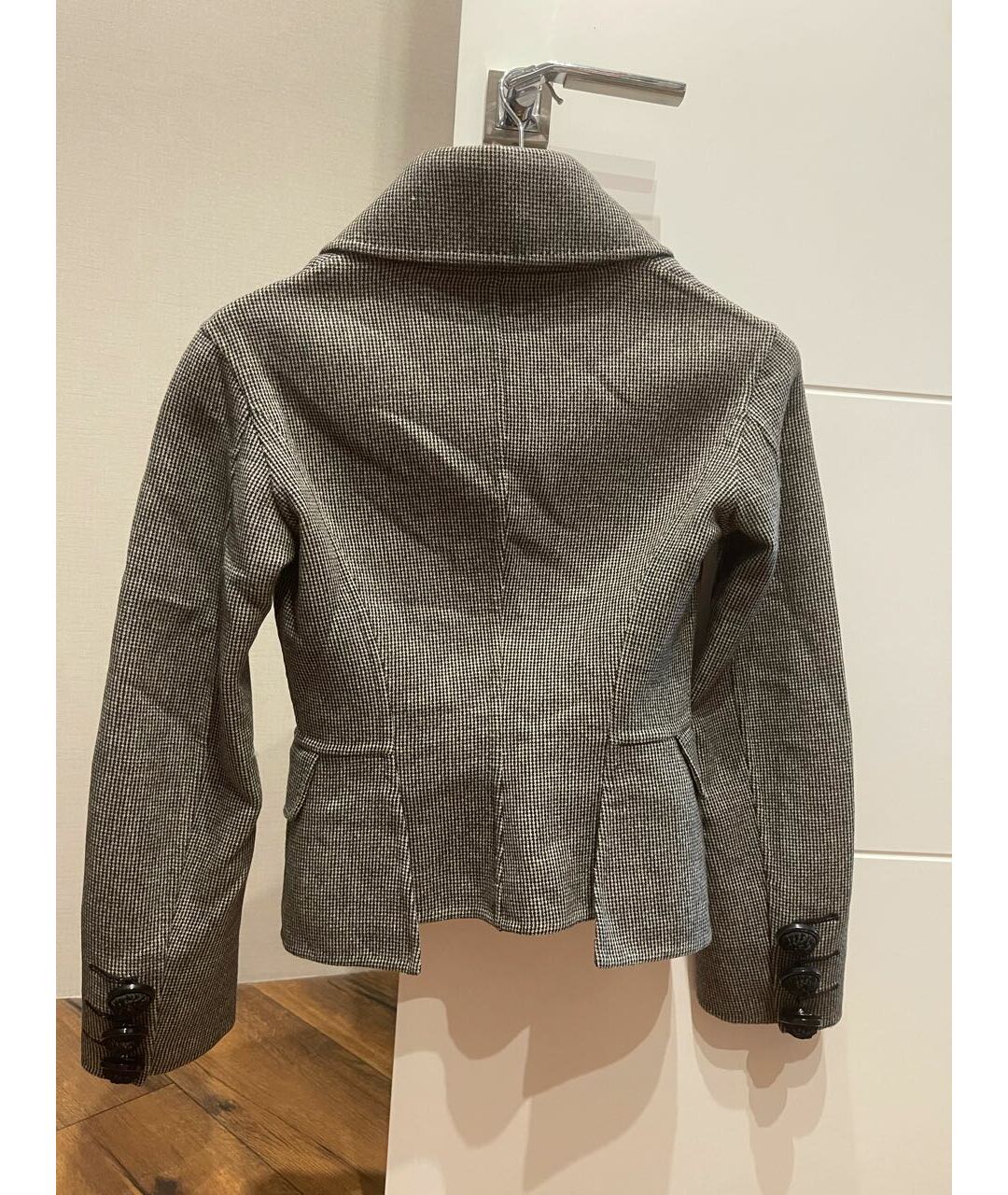 DSQUARED2 Коричневый шерстяной жакет/пиджак, фото 2