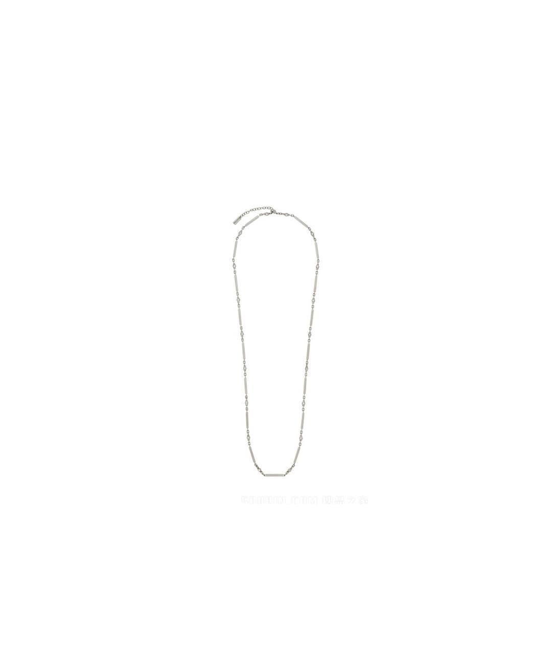 SAINT LAURENT Серебряная металлическая цепочка/подвеска, фото 2