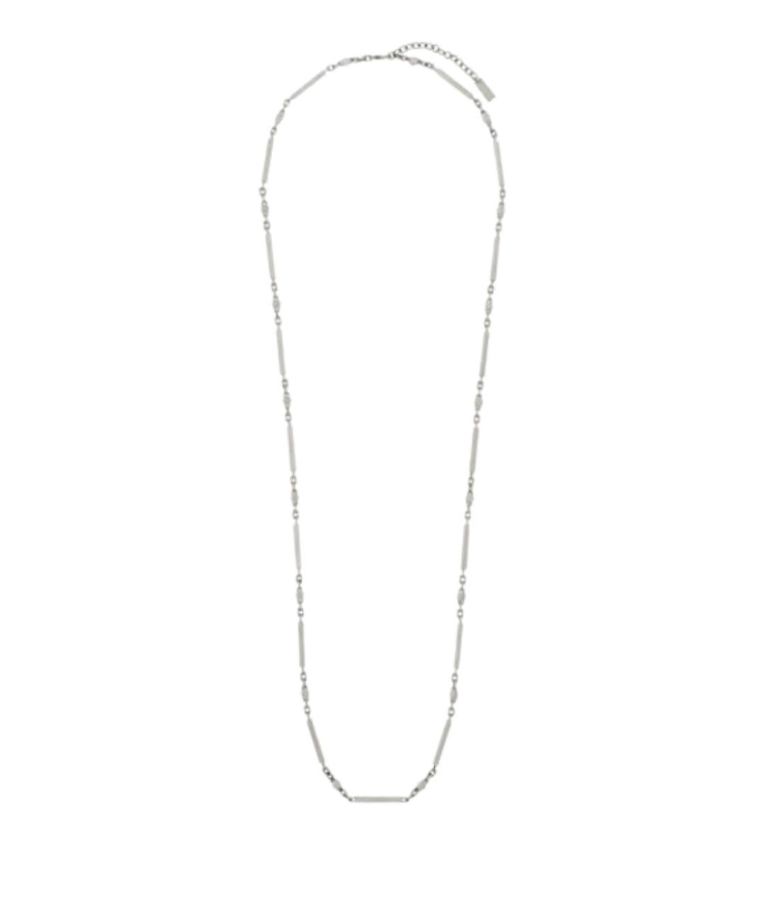 SAINT LAURENT Серебряная металлическая цепочка/подвеска, фото 1