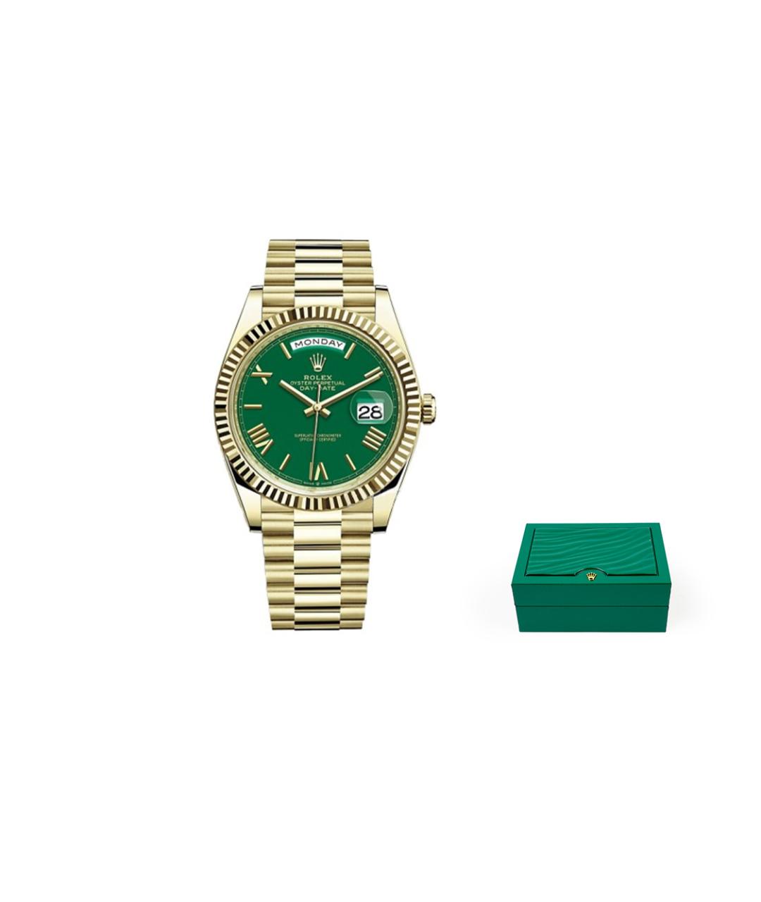 ROLEX Часы из желтого золота, фото 2