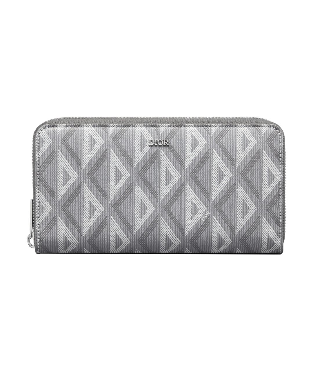 CHRISTIAN DIOR Серый кошелек, фото 1