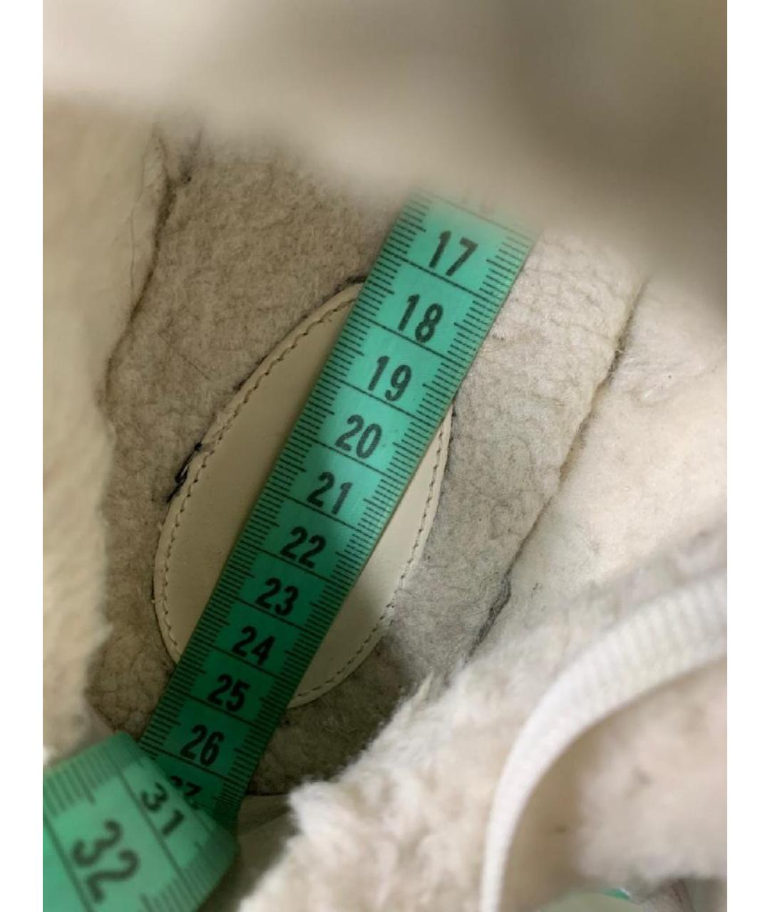 CHRISTIAN DIOR Бежевые замшевые кеды, фото 8