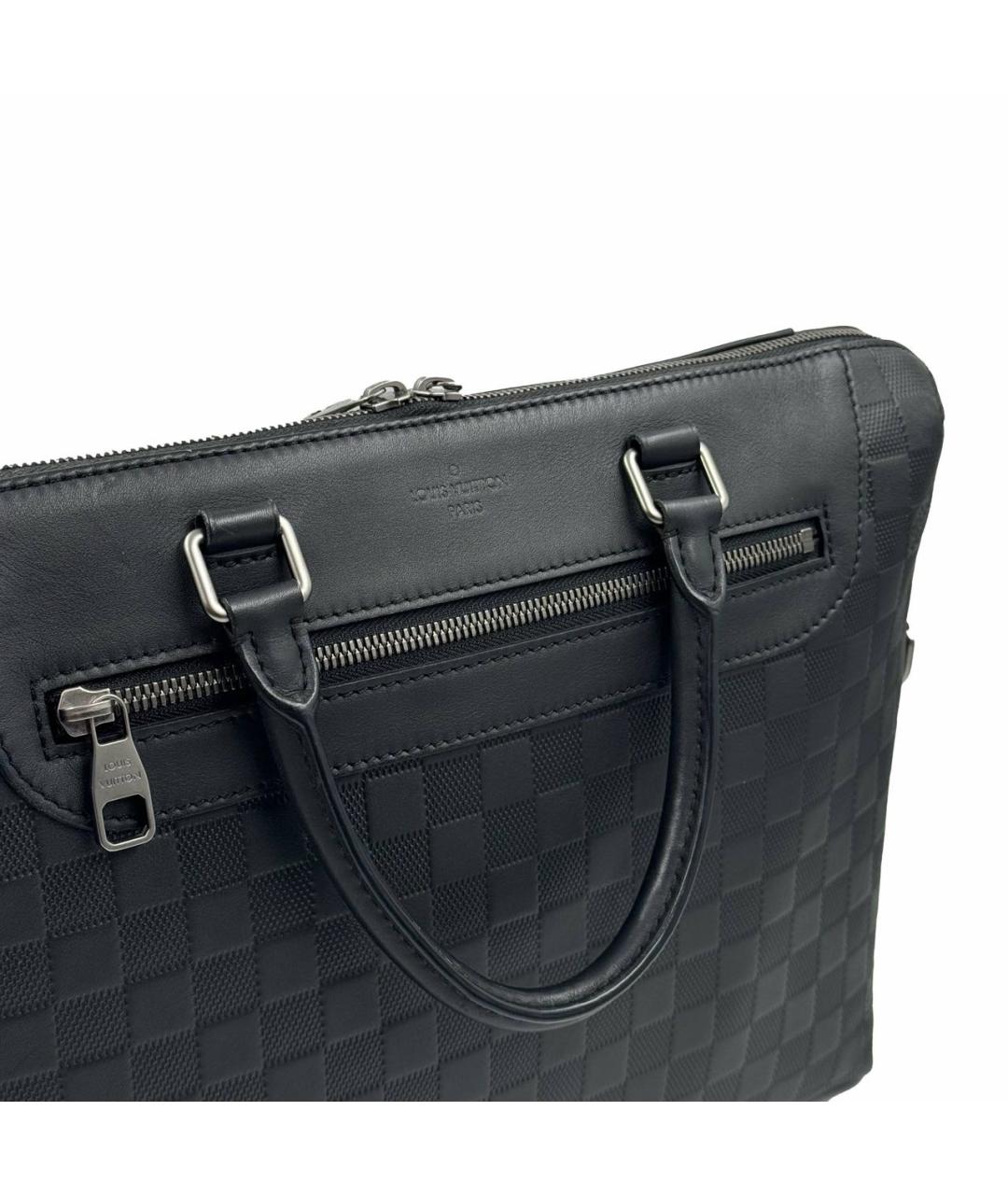 LOUIS VUITTON Черный портфель, фото 2