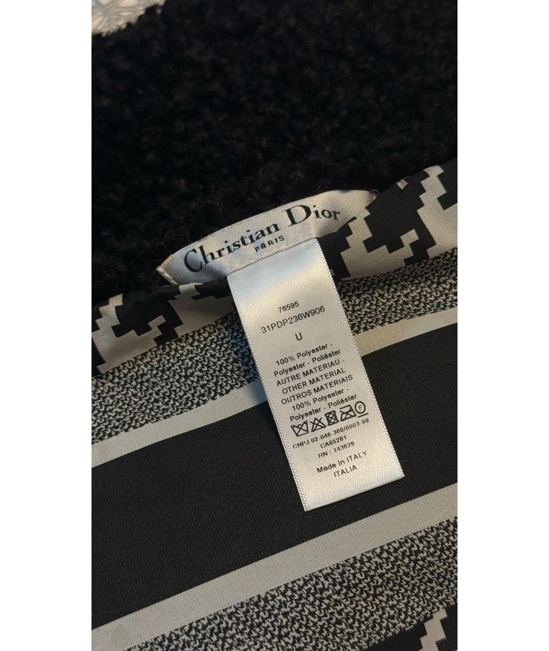CHRISTIAN DIOR Черный воротник, фото 3