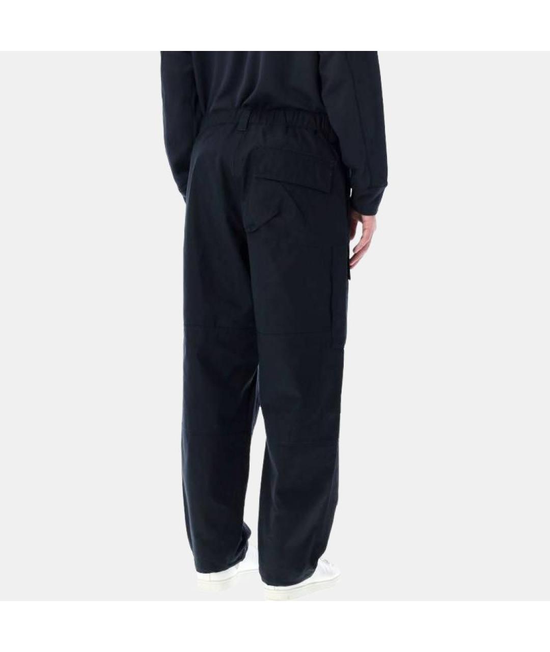STONE ISLAND Темно-синие повседневные брюки, фото 4