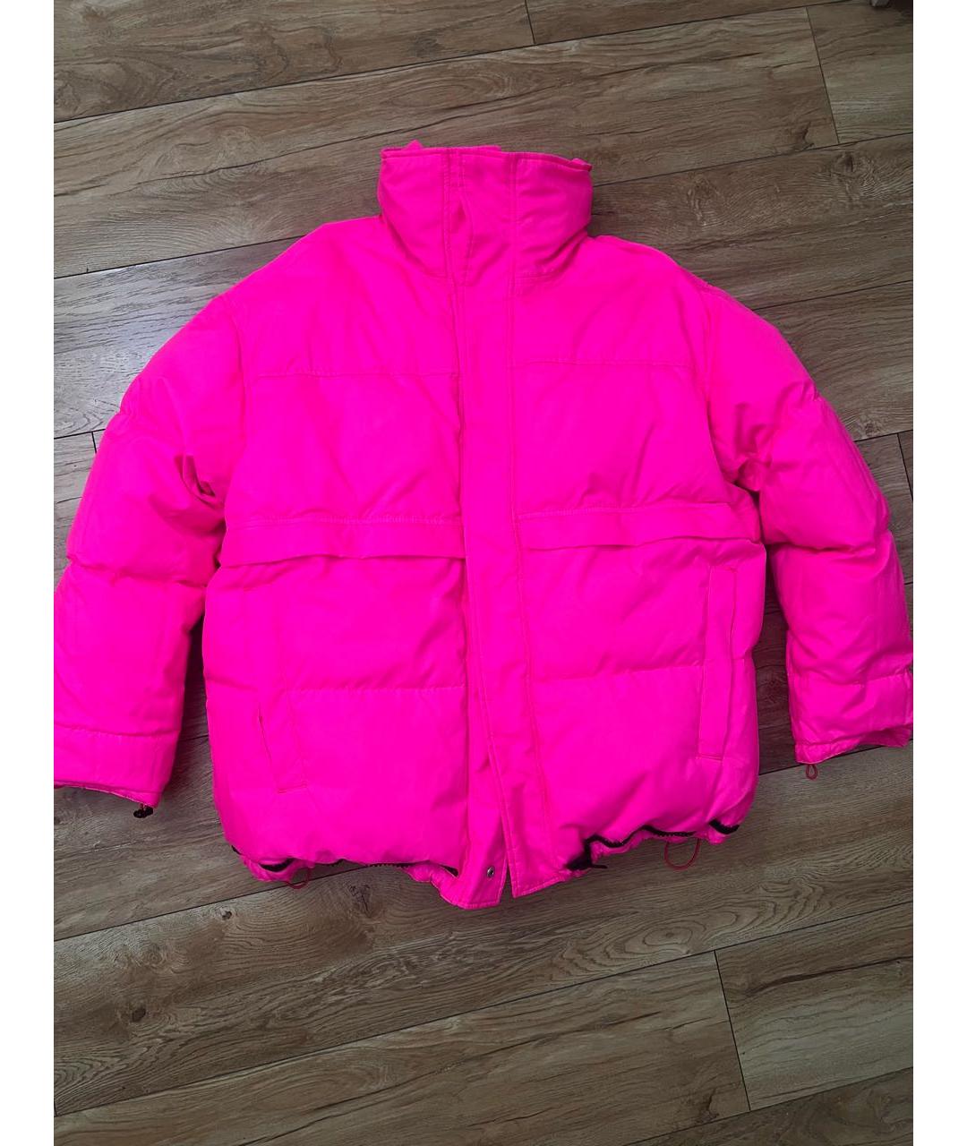 VETEMENTS Розовый пуховик, фото 5