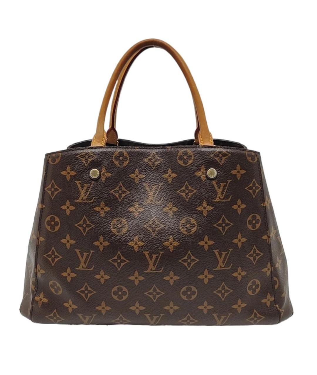 LOUIS VUITTON Коричневая сумка через плечо, фото 7
