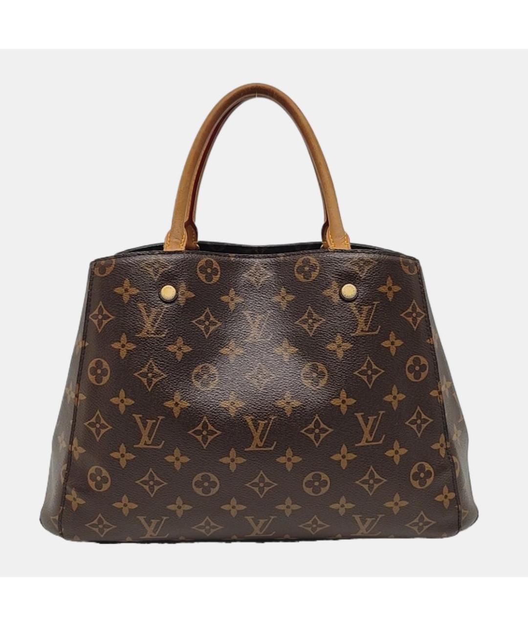 LOUIS VUITTON Коричневая сумка через плечо, фото 3