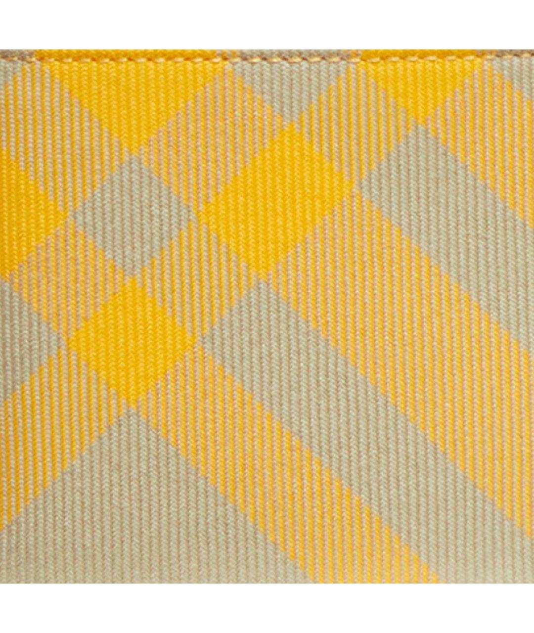 BURBERRY Желтый кошелек, фото 5