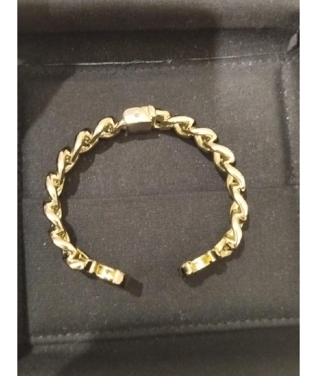 CHANEL Серебрянный металлический браслет, фото 4