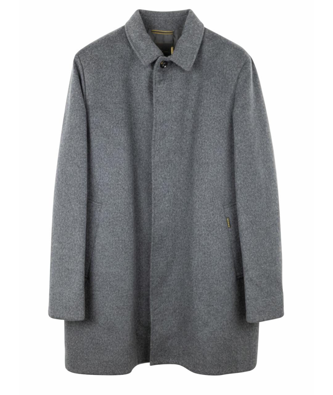 MOORER Серая шерстяная куртка, фото 1