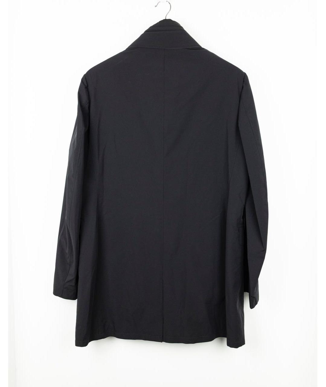 MOORER Черная полиэстеровая куртка, фото 2