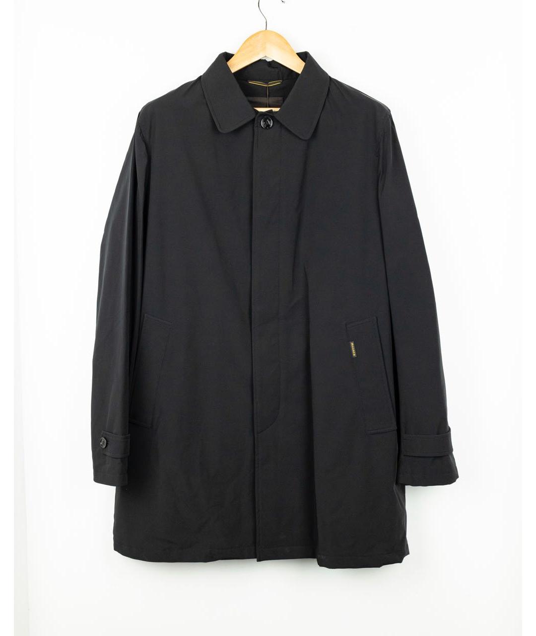 MOORER Черная полиэстеровая куртка, фото 5