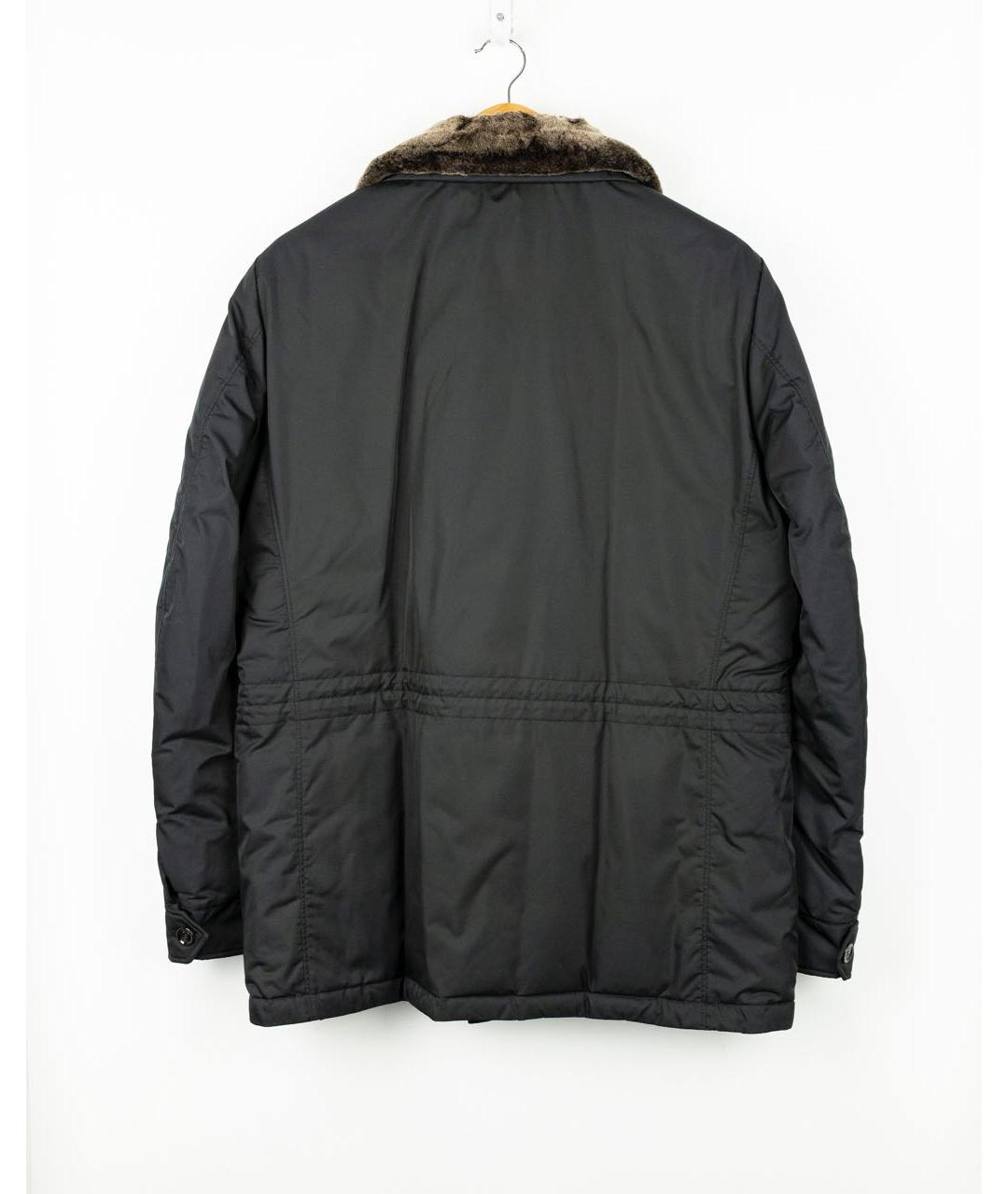 MOORER Черная куртка, фото 2