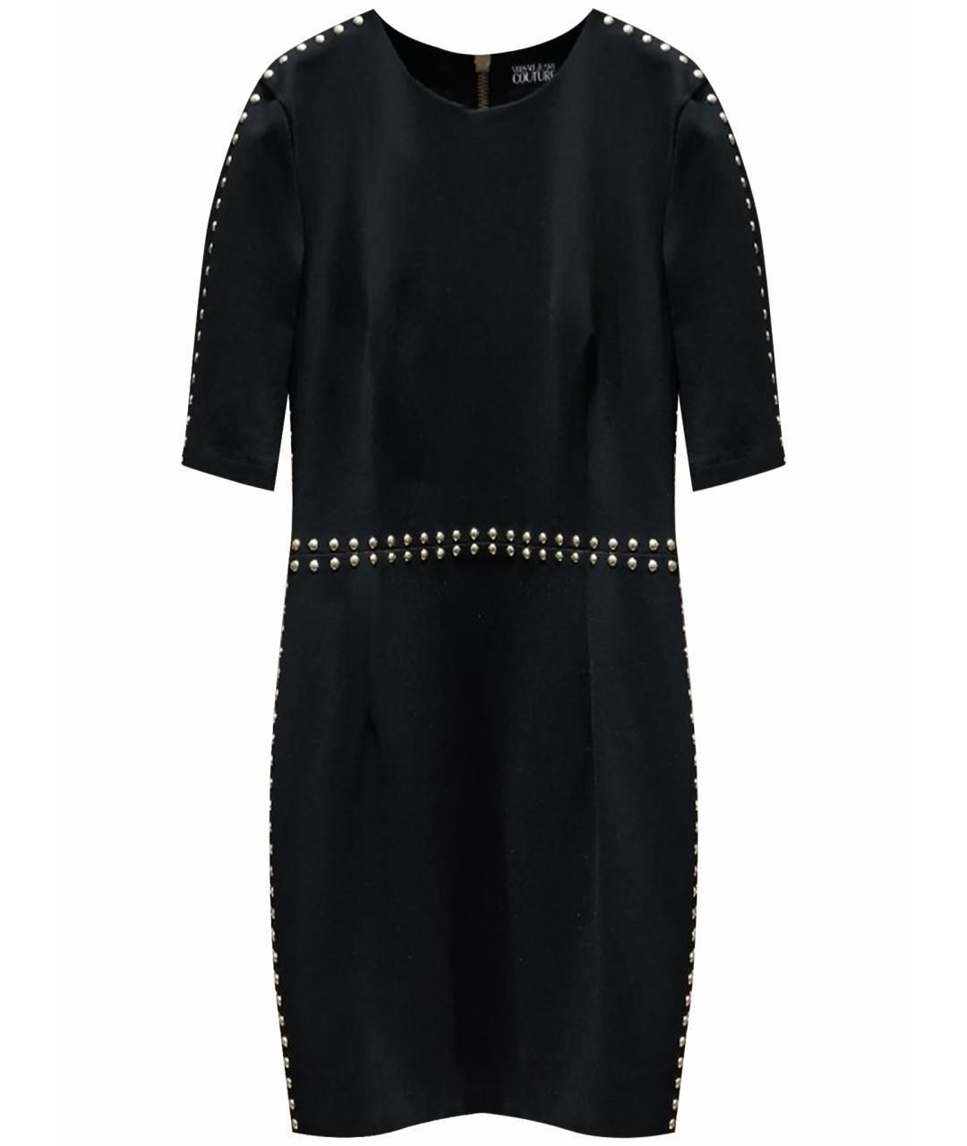 VERSACE JEANS COUTURE Черное повседневное платье, фото 1