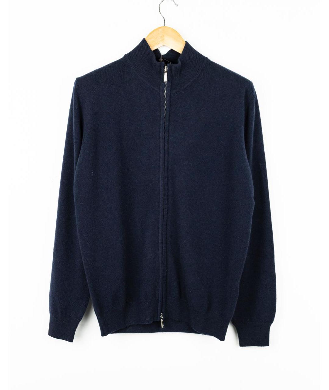 MOORER Темно-синий кашемировый кардиган, фото 5