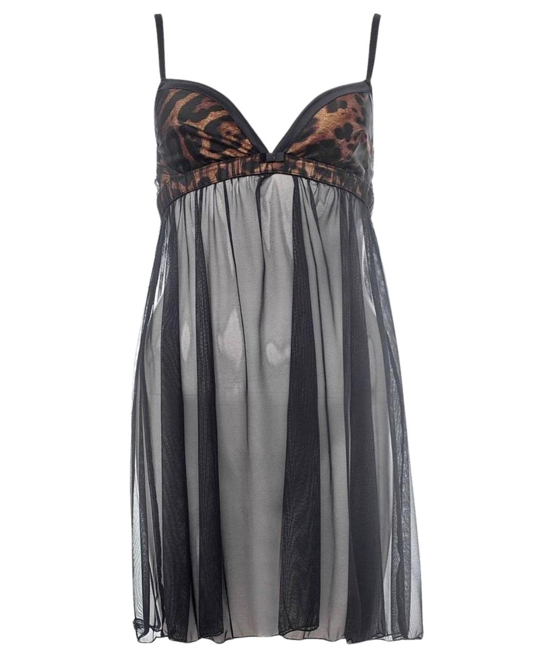 DOLCE&GABBANA Черное полиамидовое повседневное платье, фото 1