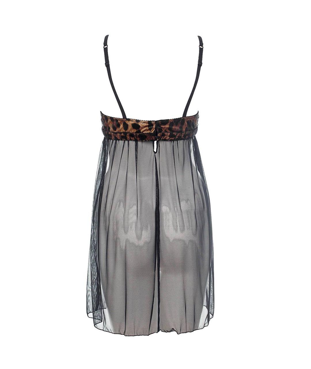 DOLCE&GABBANA Черное полиамидовое повседневное платье, фото 7