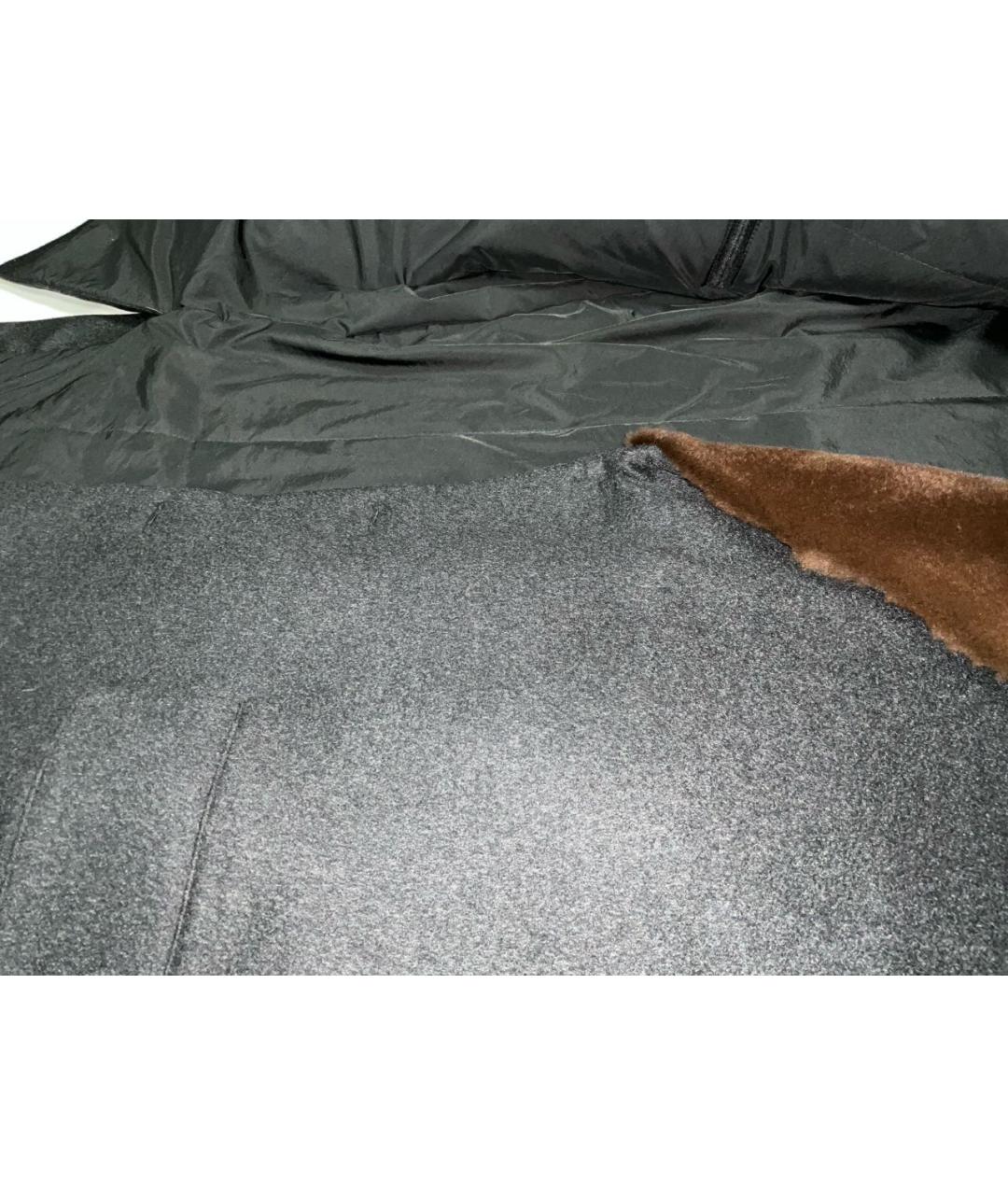 KITON Серое кашемировое пальто, фото 3