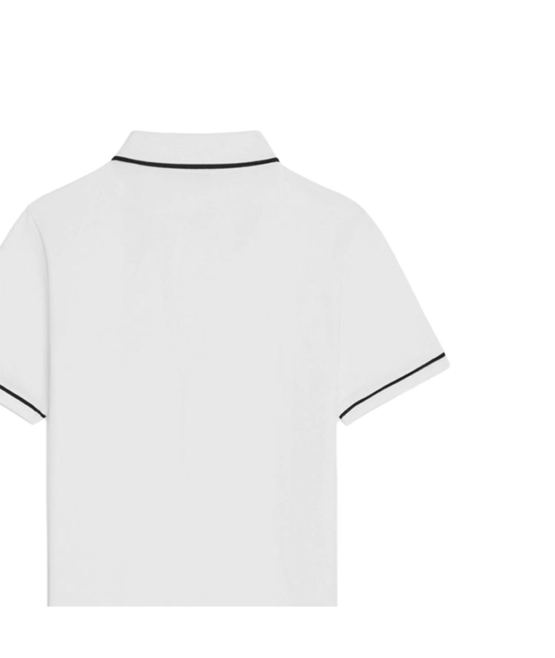 CELINE Белая хлопковая футболка, фото 5