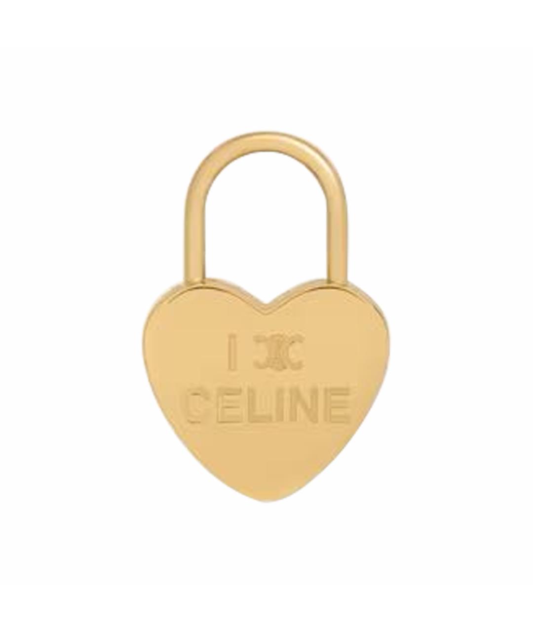 CELINE Желтый брелок, фото 1