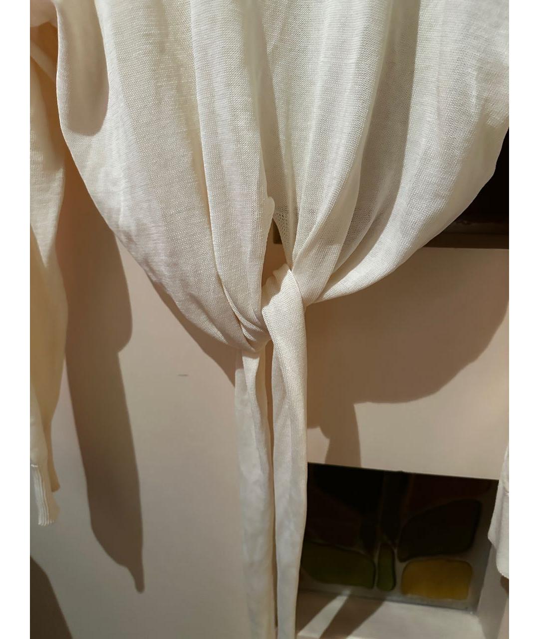 ERIKA CAVALLINI Желтый хлопковый джемпер / свитер, фото 3