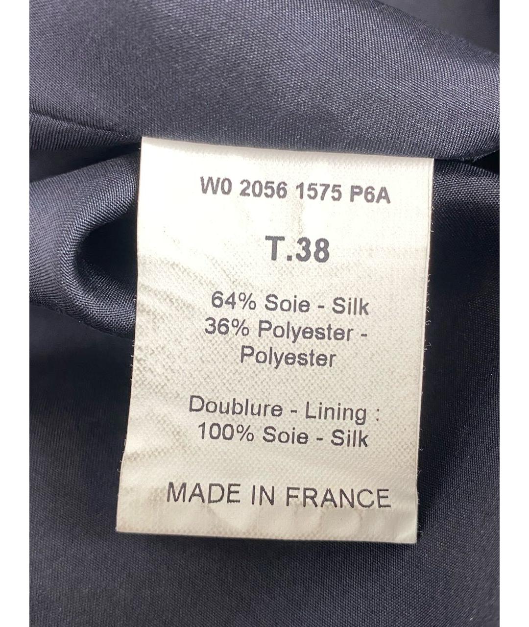 LANVIN Мульти шелковое коктейльное платье, фото 6